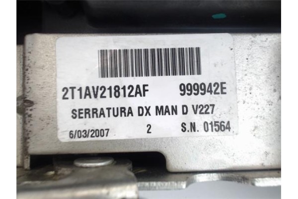 Recambio de cierre electromagnetico delantero derecho para ford transit connect (p65_, p70_, p80_) 1.8 tdci referencia OEM IAM 2