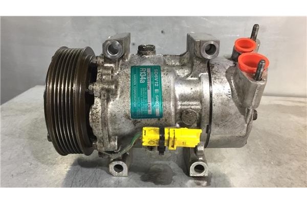 Recambio de compresor aire acond. para peugeot 206 1.4 hdi eco 70 referencia OEM IAM SD6V12 1438 
