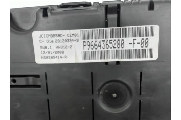 Recambio de cuadro completo para citroen c4 picasso (2007) 1.6 hdi referencia OEM IAM P9664365280 28120324 
