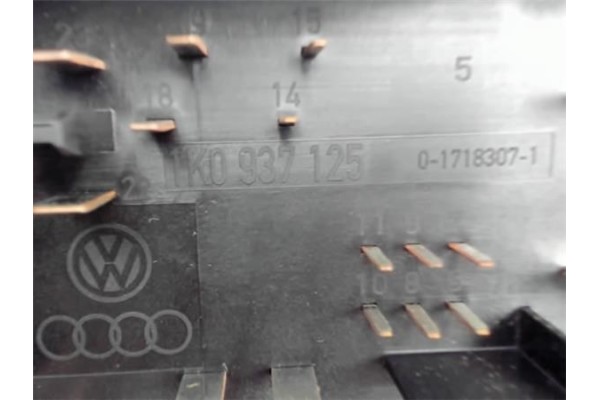 Recambio de caja fusibles/rele para volkswagen golf v berlina (1k1)(2003) 2.0 tdi 16v referencia OEM IAM 1K0937125  