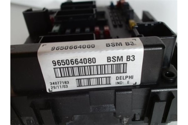 Recambio de centralita para peugeot 206 1.4 hdi eco 70 referencia OEM IAM 9650664080 34077183 