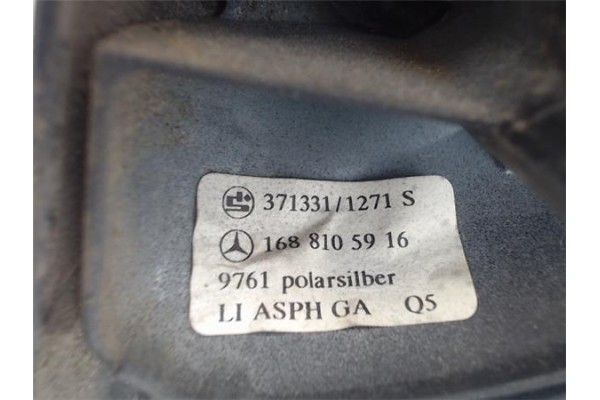 Recambio de retrovisor electrico izquierdo para mercedes-benz clase a (bm 168) referencia OEM IAM 1688105916 9761 