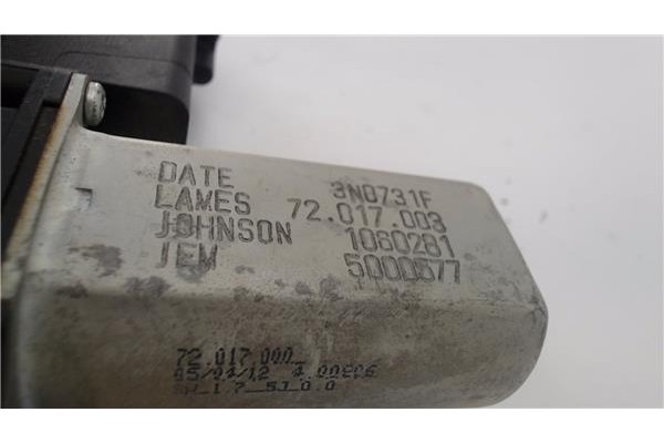 Recambio de mecanismo elevalunas delantero izquierdo para opel corsa d 1.3 cdti referencia OEM IAM 13298153 39161986 