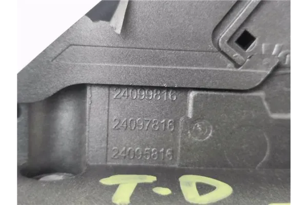 Recambio de cierre electromagnetico trasero derecho para peugeot 3008 1.6 hdi referencia OEM IAM 9138Z9 24099158 