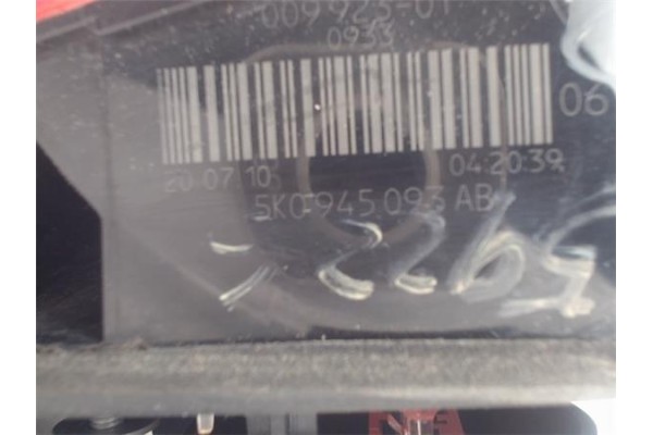 Recambio de piloto porton trasero izquierdo para volkswagen golf vi (5k1) 1.6 advance referencia OEM IAM 5K0945093G 5K0945093AB 