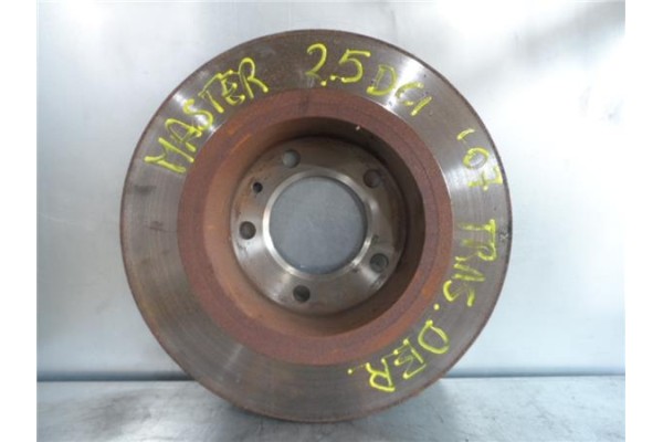 Recambio de disco freno trasero para renault master ii furgón (fd) 2.5 dci 120 referencia OEM IAM   