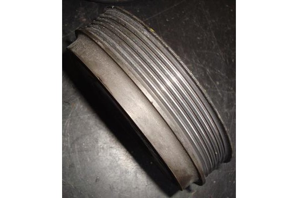 Recambio de polea cigueñal para seat toledo (1m2) 1.9 tdi referencia OEM IAM 6A105255F  