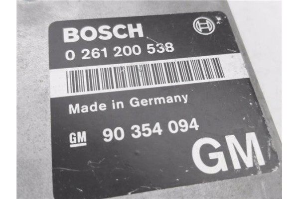 Recambio de centralita para opel astra f berlina 2.0 i referencia OEM IAM 90354094 0261200538 