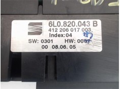 Recambio de mandos climatizador para seat ibiza (6l1) 1.9 tdi referencia OEM IAM 6L0820043B  