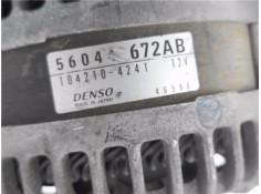 Recambio de alternador para jeep cherokee (kj) 2.8 crd extreme referencia OEM IAM 56044672AB RL044672AB 