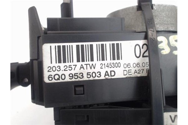 Recambio de mando intermitencia para seat ibiza (6l1) 1.9 tdi referencia OEM IAM 6Q0953503AD 203257ATW 