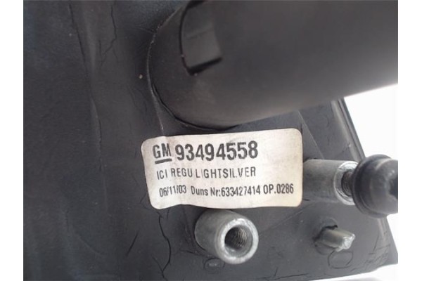 Recambio de retrovisor izquierdo para opel meriva referencia OEM IAM 93494558  