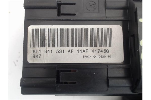 Recambio de mando de luces para seat ibiza (6l1) 1.9 tdi referencia OEM IAM 6L1941531AF  