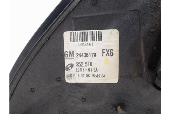 Recambio de retrovisor izquierdo para opel vectra c berlina referencia OEM IAM 24436179FX6  