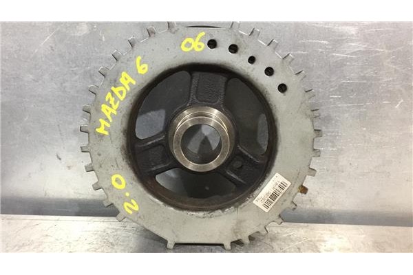 Recambio de polea cigueñal para mazda 6 fastback (gh) 2.0 mzr referencia OEM IAM 1205122352 LF94 