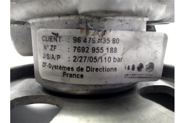 Recambio de bomba servodireccion para fiat scudo furgón (220l) 1.9 td referencia OEM IAM 9647983580 7692955188 9640830580 , CITR