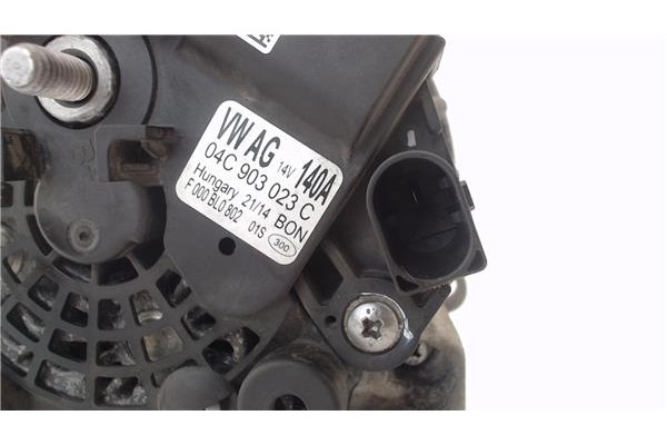 Recambio de alternador para volkswagen polo v (6r1) 1.0 referencia OEM IAM 04C903023C 04C903023CX 