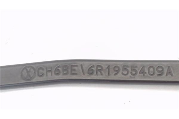 Recambio de brazo limpiaparabrisas delantero izquierdo para volkswagen polo v (6r1) 1.0 referencia OEM IAM 6R1955409A  