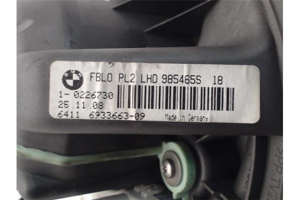 Recambio de motor calefaccion para bmw serie 3 coupe (e92) referencia OEM IAM (6933663-09) (985465S) 