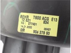 Recambio de motor calefaccion para opel zafira a 2.0 comfort referencia OEM IAM 90437893  