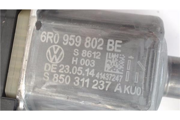 Recambio de elevalunas electrico delantero derecho para volkswagen polo v (6r1) 1.0 referencia OEM IAM 6R0959802BE  