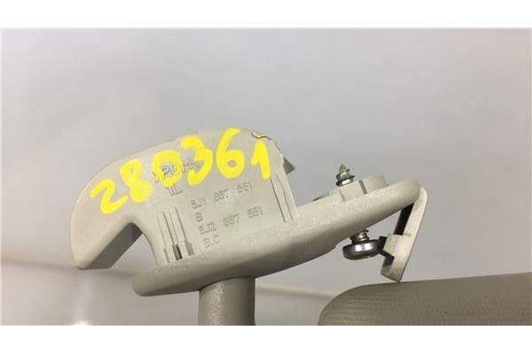 Recambio de parasol izquierdo para skoda roomster (5j7)(2006) 1.4 friend [1,4 ltr. - 51 kw tdi] referencia OEM IAM 5J1857551 5J2