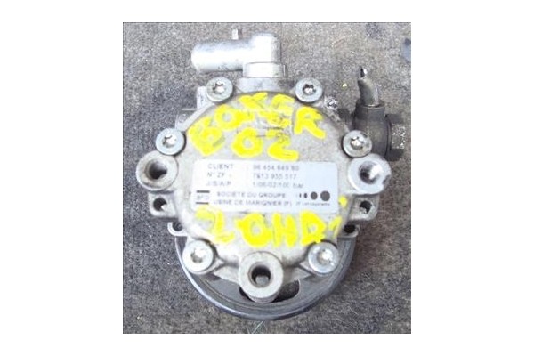 Recambio de bomba servodireccion para peugeot boxer furgón (244) 2.0 hdi referencia OEM IAM 9645464980 7613955517 