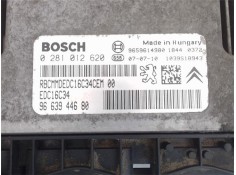 Recambio de centralita para citroen berlingo 1.6 hdi 75 600 first furgón referencia OEM IAM 281012620 9659614980 