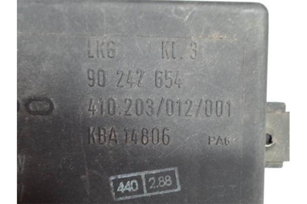 Recambio de centralita para opel kadett e 2.0 gsi berlina referencia OEM IAM 90247654 KBA10806 