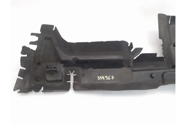 Recambio de canalizador derecho radiador para citroen jumpy furgón 2.0 club m referencia OEM IAM 9808276880 9808780080 