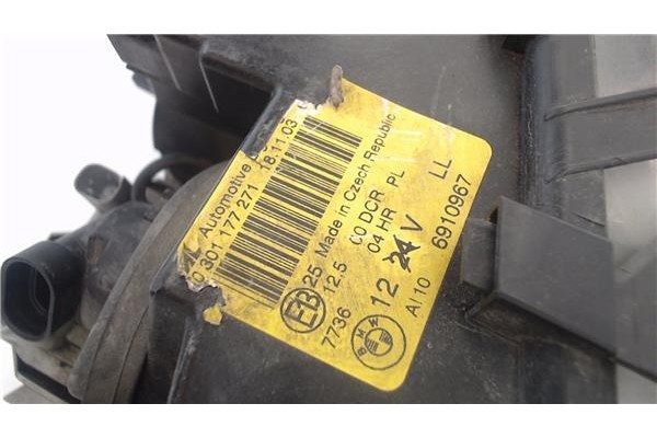 Recambio de faro delantero izquierdo para bmw serie 3 touring (e46) 2.2 320i referencia OEM IAM 63127165769  