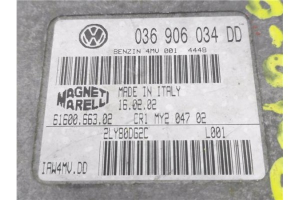 Recambio de centralita para volkswagen polo iv (9n1) 1.4 16v referencia OEM IAM 036906034DD 6160066302 