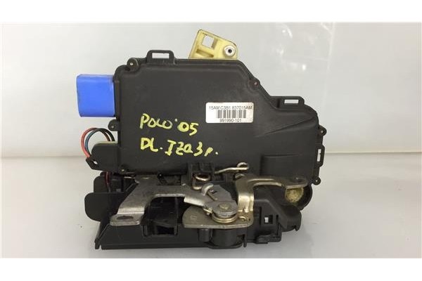 Recambio de cierre electromagnetico delantero izquierdo para volkswagen polo (9n1)(2001) 1.4 fsi referencia OEM IAM 3B1837015AM 