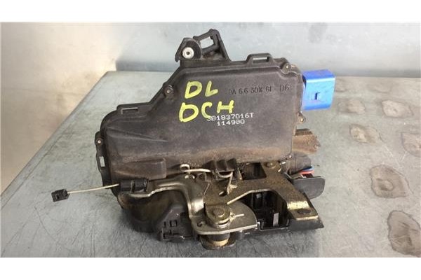 Recambio de cierre electromagnetico delantero derecho para skoda fabia (6y2/6y3) 1.9 tdi referencia OEM IAM 3B1837016T 114980 3B