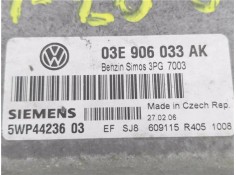 Recambio de centralita para volkswagen polo iv (9n1) 1.2 12v referencia OEM IAM 03E906033AK 5WP4423603 