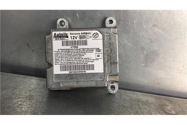 Recambio de centralita airbag para fiat i doblo (119) 1.3 jtd referencia OEM IAM 51772803 608673600E 