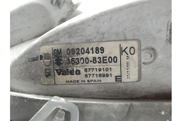 Recambio de faro delantero izquierdo para suzuki wagon r + (rb/mm) referencia OEM IAM 09204189 3530083E00 