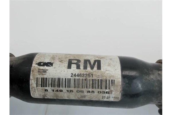 Recambio de palier delantero izquierdo para opel zafira 1.9 cdti referencia OEM IAM 8149150588036 24462251 