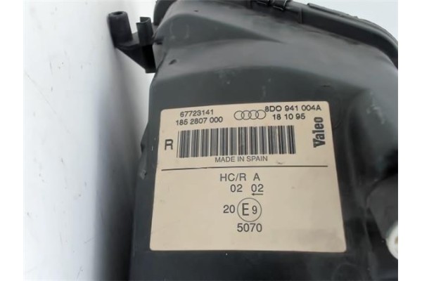 Recambio de faro delantero dcho para audi a4 avant (b5) referencia OEM IAM 8DO941004A 1852807000 