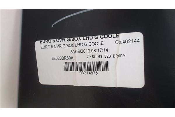 Recambio de guantera salpicadero para nissan qashqai (j10) 1.6 360 referencia OEM IAM 68520BR61A  