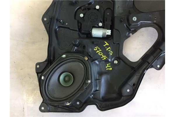 Recambio de mecanismo elevalunas trasero derecho para mazda 3 sedán (bk) 1.6 referencia OEM IAM BP4K5997  