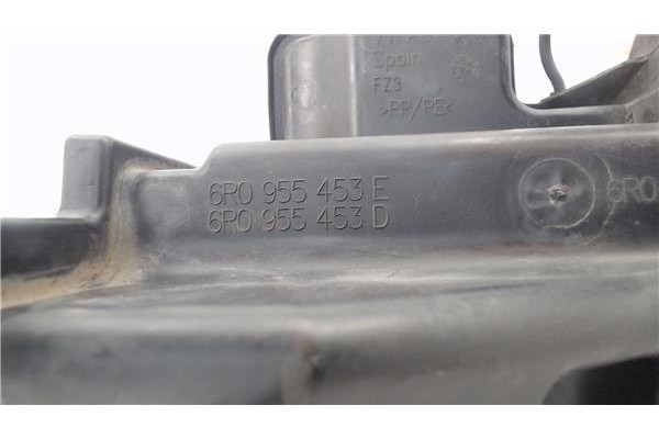 Recambio de deposito limpiaparabrisas para volkswagen polo v (6r1) 1.4 advance referencia OEM IAM 6R0955453G 6R0955453E 