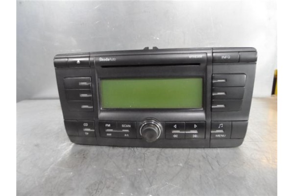 Recambio de radio / cd para skoda octavia berlina (1z3)(2004) 2.0 tdi 16v referencia OEM IAM SKZ7Z3F0129730  