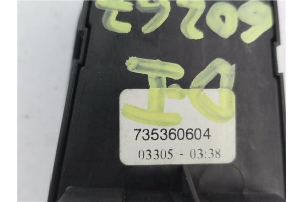 Recambio de mando elevalunas delantero izquierdo para lancia ypsilon (101) 1.2 referencia OEM IAM 735360604  