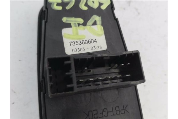Recambio de mando elevalunas delantero izquierdo para lancia ypsilon (101) 1.2 referencia OEM IAM 735360604  