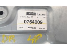 Recambio de mecanismo elevalunas trasero derecho para volvo s40 berlina 1.6 referencia OEM IAM 30710149  