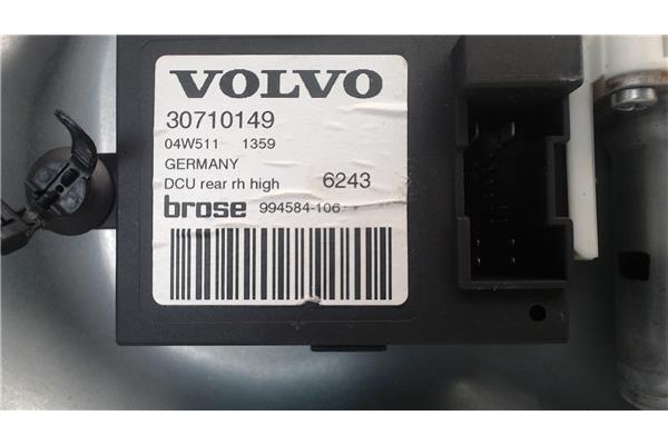 Recambio de mecanismo elevalunas trasero derecho para volvo s40 berlina 1.6 referencia OEM IAM 30710149  