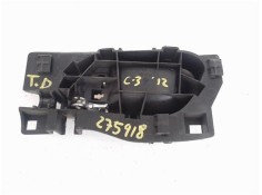 Recambio de manilla int. puerta trasero derecha para citroen c3 1.4 attraction referencia OEM IAM 9683446577 9683446077 