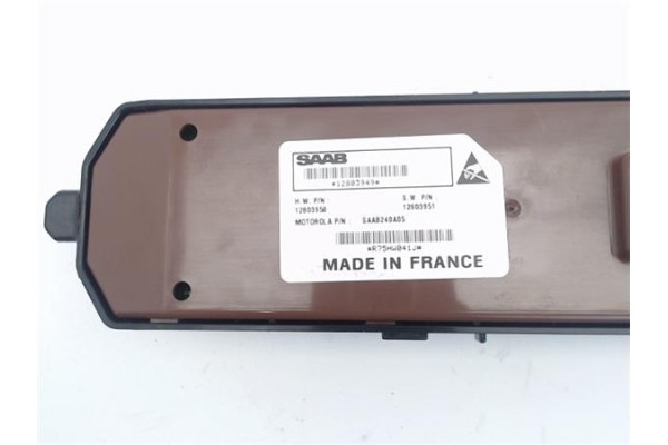 Recambio de modulo confort para saab 9-3 cabriolet 2.0 t referencia OEM IAM 12803949  