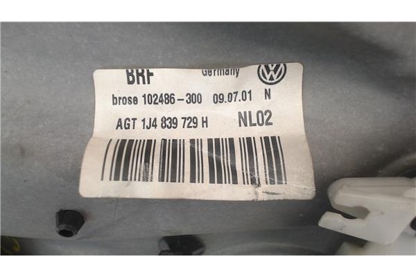 Recambio de mecanismo elevalunas trasero izquierdo para volkswagen golf iv berlina (1j1) 1.9 tdi referencia OEM IAM 1C0959811A  